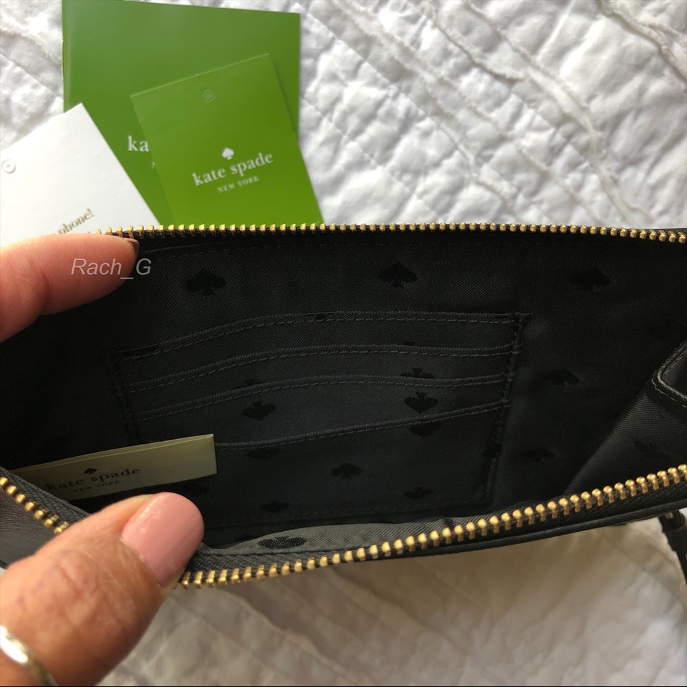 Kate Spade Cameron Medium l-zip Wristlet - Picture 4 of 5
